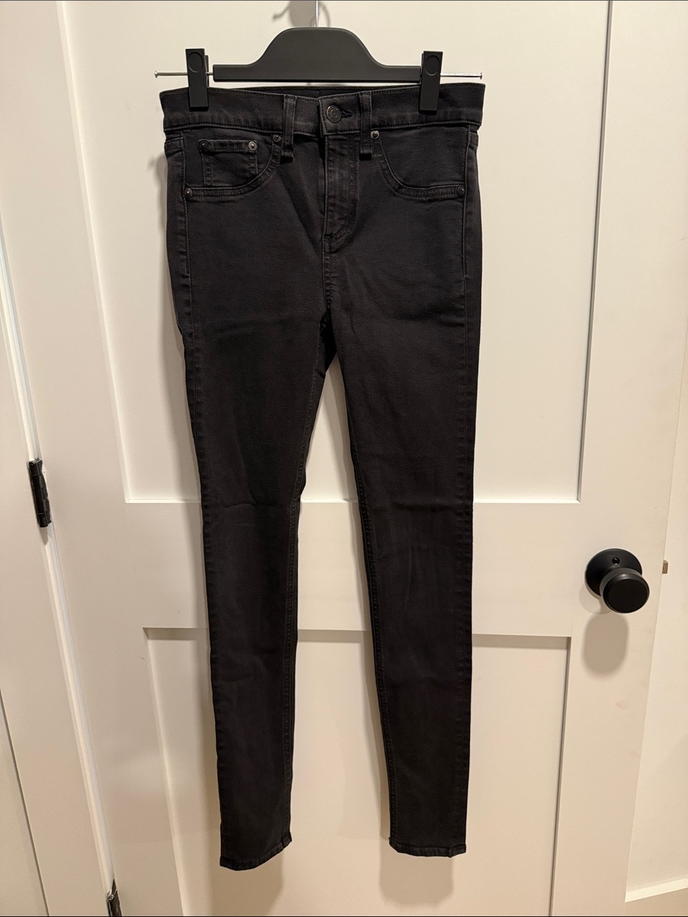 rag & bone Black Skinny Jeans